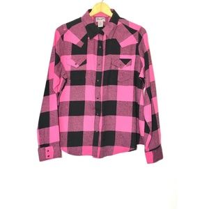 Wrangler Wrancher Pearl Snap Button Shirt XL